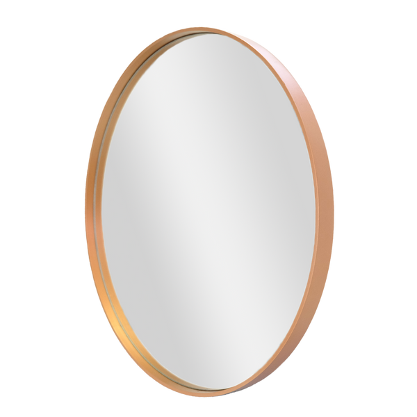 Deep Frame Round Mirror Bronze EarthDesigns