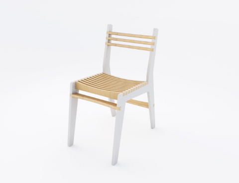 Simple Chair - White
