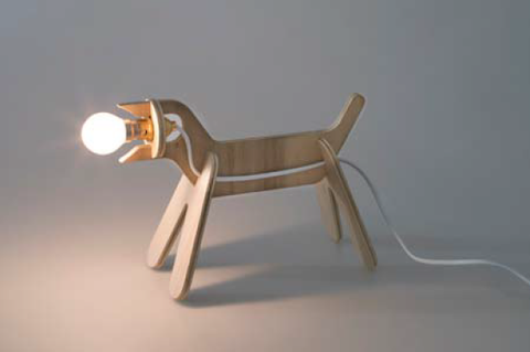 Doggie Desk Lamp