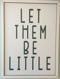 Let Them Be Little Poster