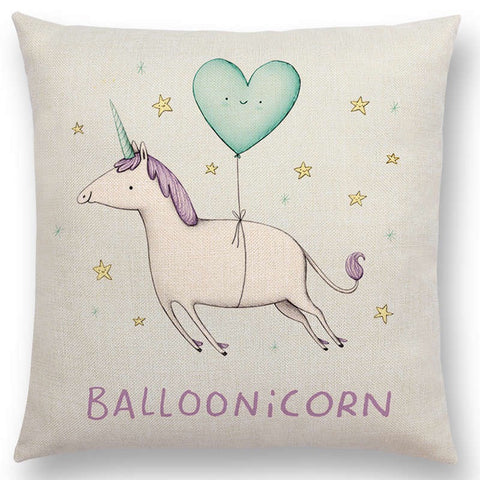 Balloonicorn Scatter Cushion