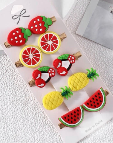 Fruit Hair Clips