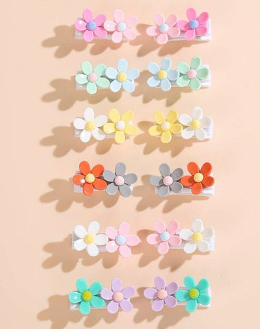 Daisy Hair Clips